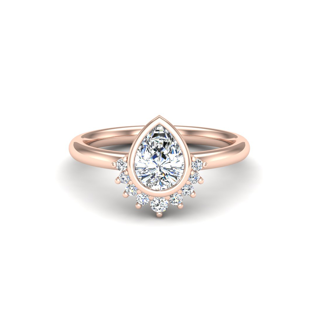 Cora Pear Engagement Ring